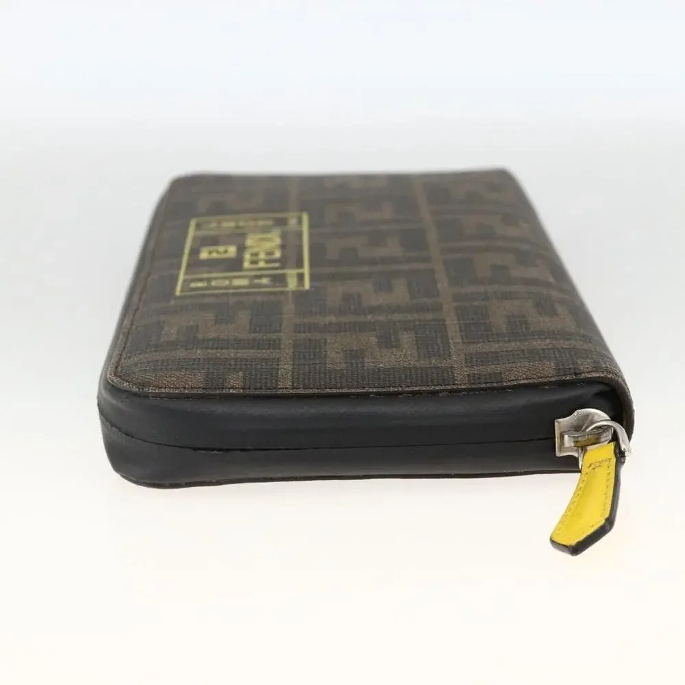 Fendi Zucca Long Wallet Black